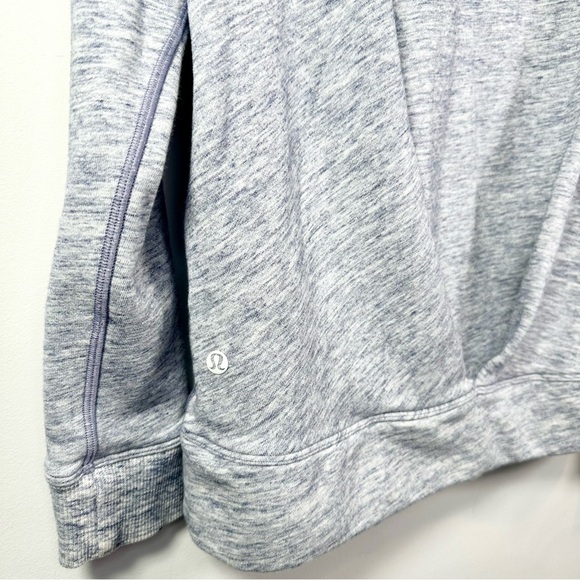 Lululemon Just Pleat It Crew, Heathered Speckled True Navy - Picture 8 of 16